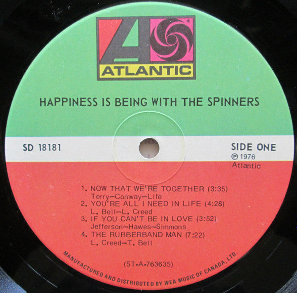 Spinners - Happiness Is Being With The Spinners