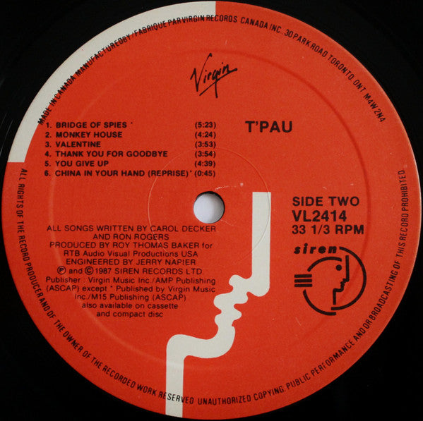 T'Pau - T'Pau