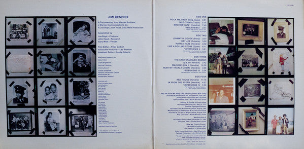 Jimi Hendrix - Sound Track Recordings From The Film Jimi Hendrix