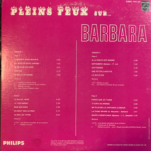 Barbara - Pleins Feux Sur... Barbara - 1971