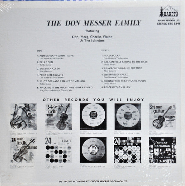 Don Messer Family - The Don Messer Family - 1971