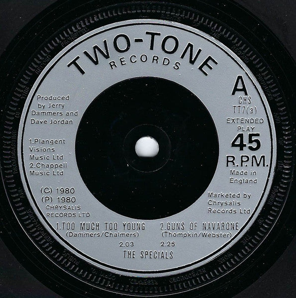 Specials, The Featuring Rico Rodriguez - Too Much Too Young - 1980