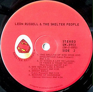 Leon Russell And Shelter People, The - Leon Russell And The Shelter People - 1971
