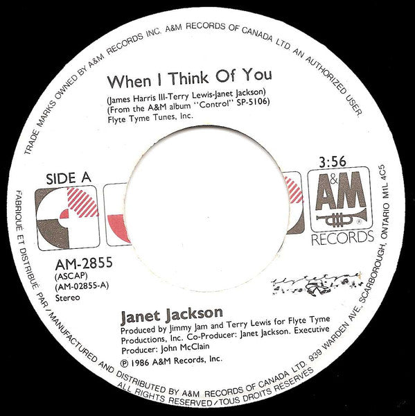 Janet Jackson - When I Think Of You