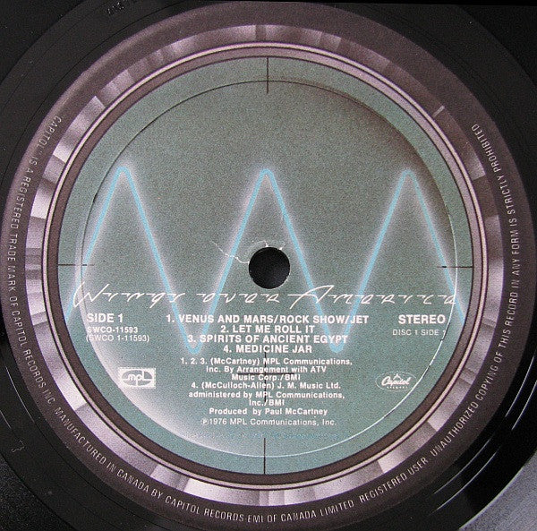 Wings - Wings Over America - 1976