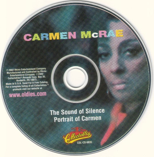 Carmen McRae - The Sound Of Silence / Portrait Of Carmen (CD) - 2002