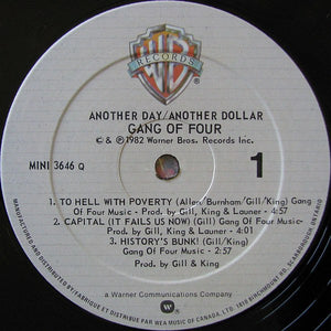 Gang Of Four - Another Day/Another Dollar - 1982