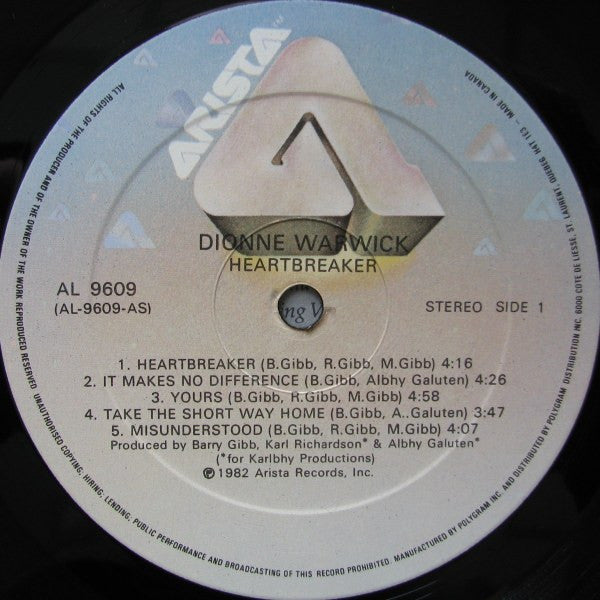 Dionne Warwick - Heartbreaker - 1982