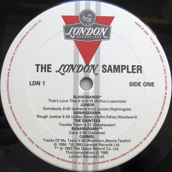 Various - The London Sampler