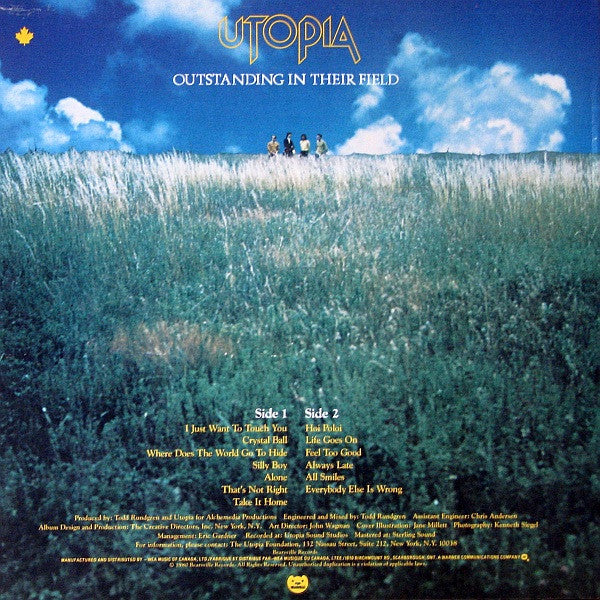 Utopia - Deface The Music - 1980