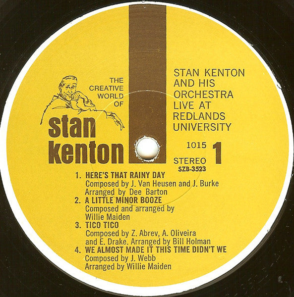 Stan Kenton And His Orchestra - Live At Redlands University - 1971