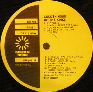 Kinks, The - Golden Hour Of The Kinks - 1971