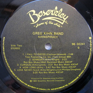 Greg Kihn Band - Kihnspiracy