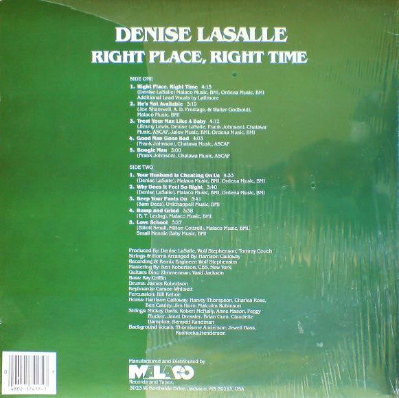 Denise LaSalle - Right Place, Right Time