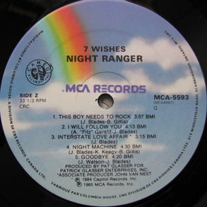 Night Ranger - 7 Wishes - 1985