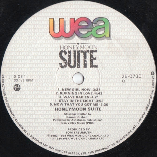 Honeymoon Suite - Honeymoon Suite - 1984