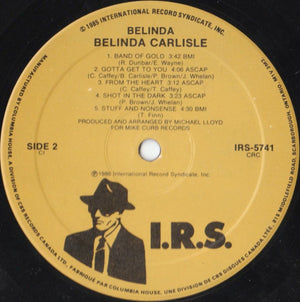 Belinda Carlisle - Belinda - 1986