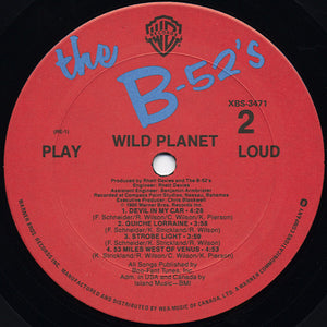 B-52's, The - Wild Planet - 1980