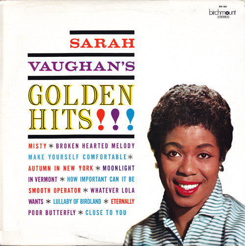 Sarah Vaughan - Sarah Vaughan's Golden Hits - 1973