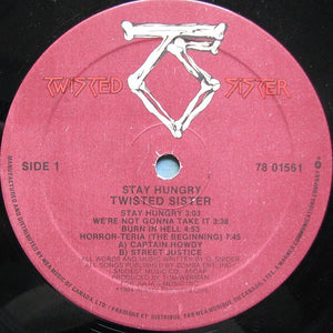 Twisted Sister - Stay Hungry - 1984
