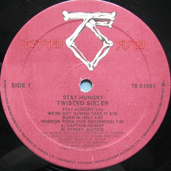 Twisted Sister - Stay Hungry - 1984
