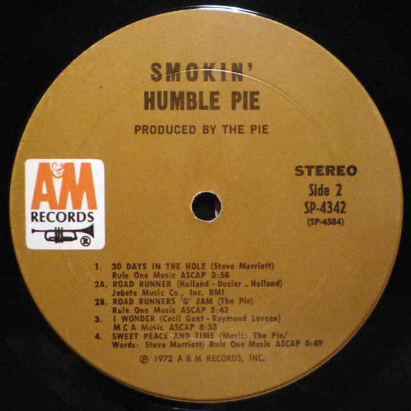 Humble Pie - Smokin' - 1972