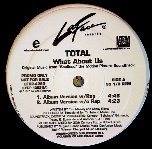 Total - What About Us - 1997