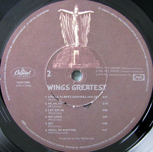 Wings - Wings Greatest - 1978