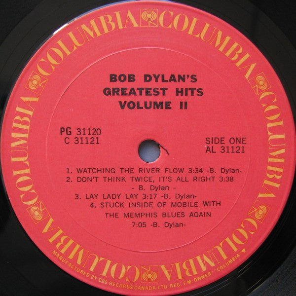 Bob Dylan - Greatest Hits Volume II -