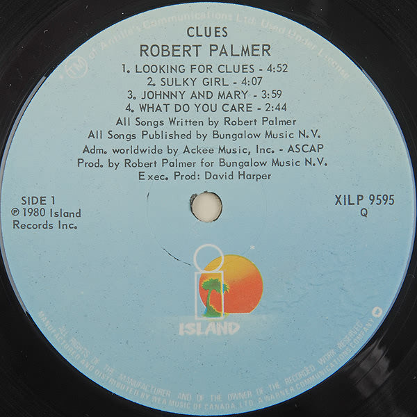 Robert Palmer - Clues