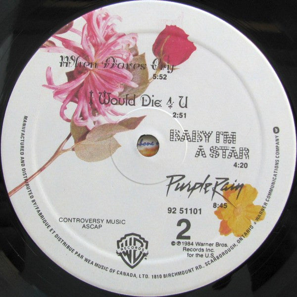 Prince And The Revolution - Purple Rain - 1984
