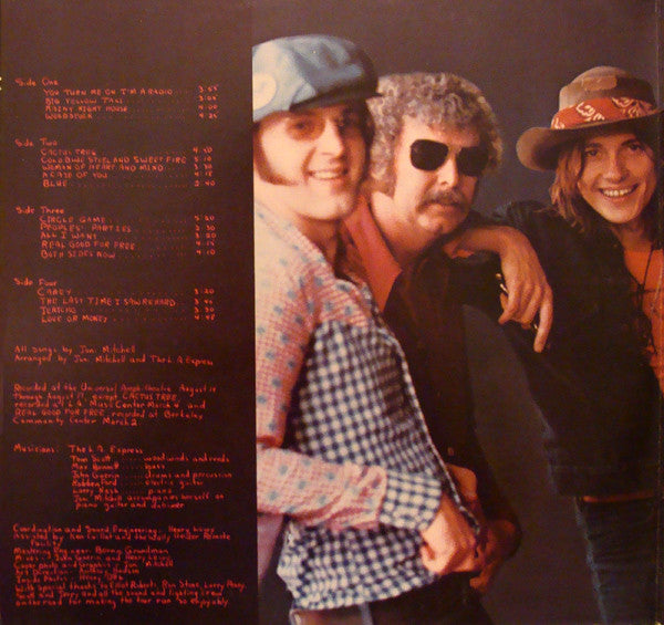 Joni Mitchell And L.A. Express, The - Miles Of Aisles - 1974