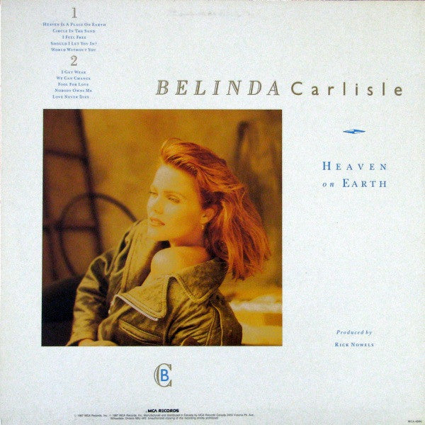 Belinda Carlisle - Heaven On Earth - 1987