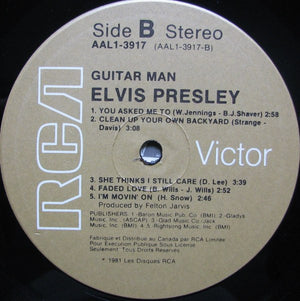 Elvis Presley - Guitar Man - 1981
