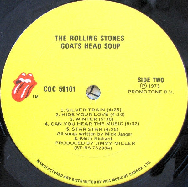 Rolling Stones, The - Goat's Head Soup - 1973