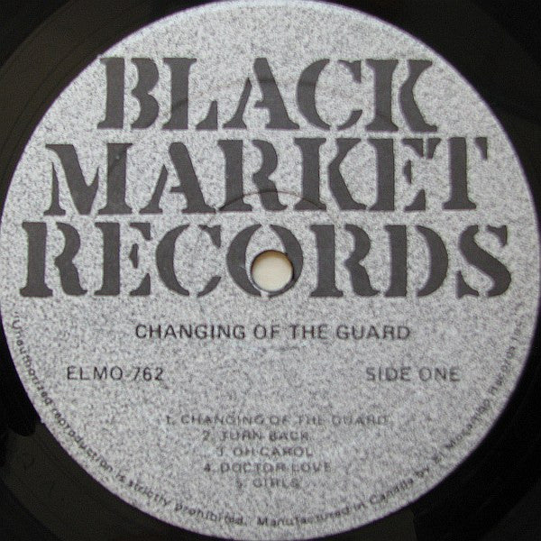 Black Market - Changing Of The Guard - 1981