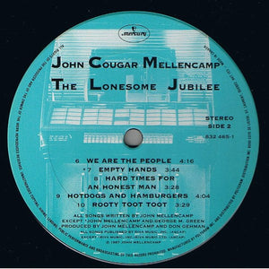 John Cougar Mellencamp - The Lonesome Jubilee - 1987