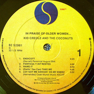 Kid Creole And The Coconuts - In Praise Of Older Women And Other Crimes - 1985