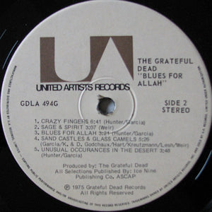 Grateful Dead, The - Blues For Allah - 1975