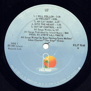 U2 - Boy - 1980