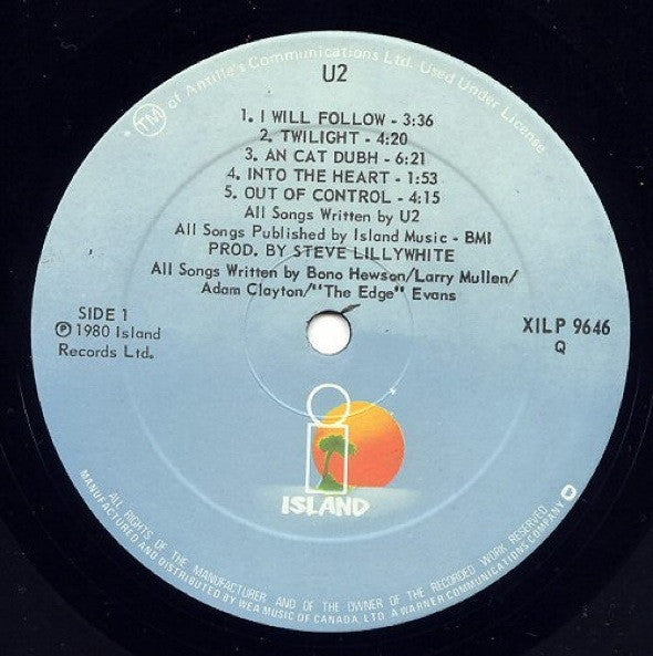 U2 - Boy - 1980