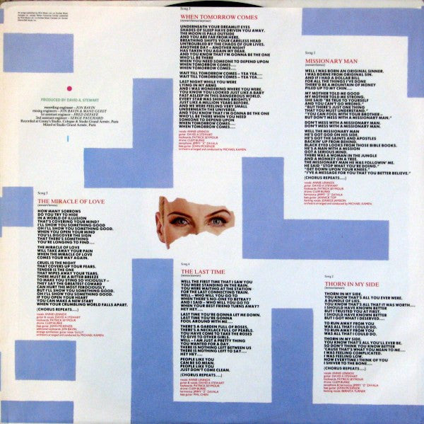 Eurythmics - Revenge - 1986