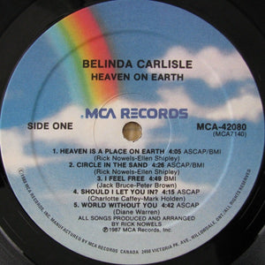 Belinda Carlisle - Heaven On Earth - 1987