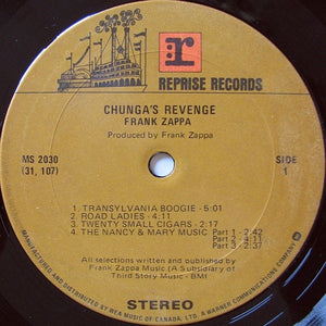 Frank Zappa - Chunga's Revenge