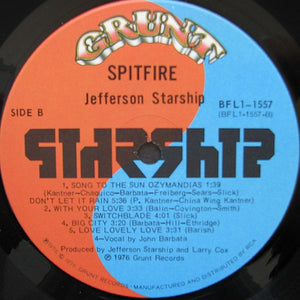 Jefferson Starship - Spitfire - 1976