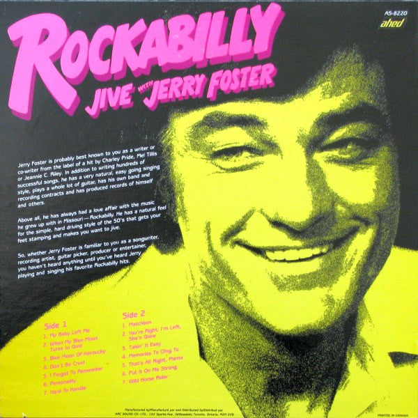 Jerry Foster - Rockabilly Jive -