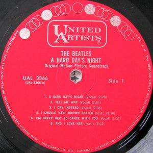 Beatles, The - A Hard Day's Night (Original Motion Picture Sound Track) - 1964
