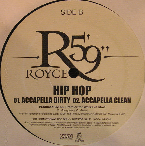 Royce Da 5'9" - Hip Hop