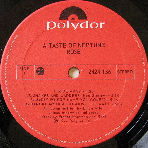 Rose (22) - A Taste Of Neptune