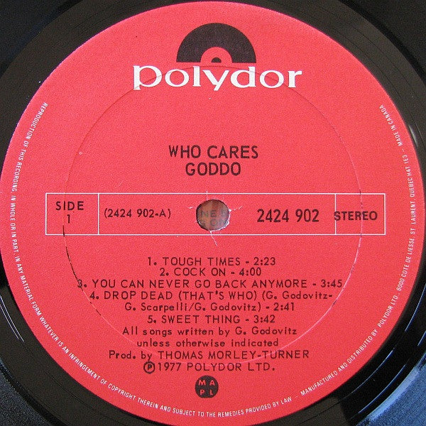 Goddo - Who Cares - 1978